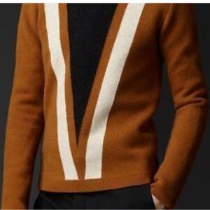 Burberry Prorsum Wool/Cashmere Chevron Sweater. M. Runway Chris Bailey Era. Med.